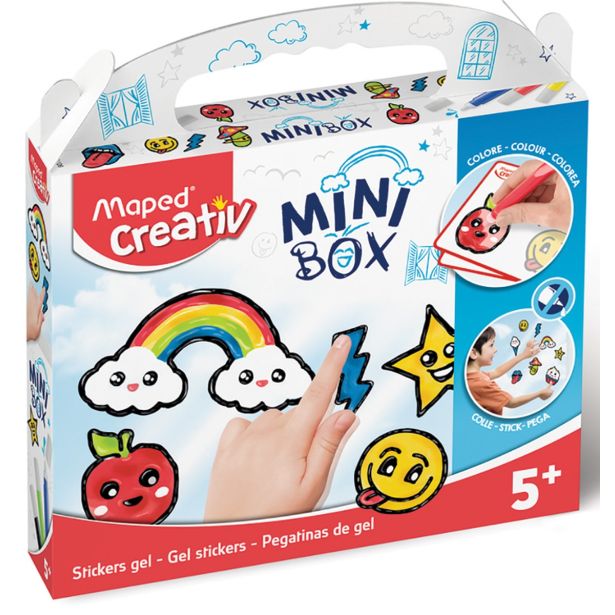 SET KREATIVNI MAPED BARVE ZA STEKLO