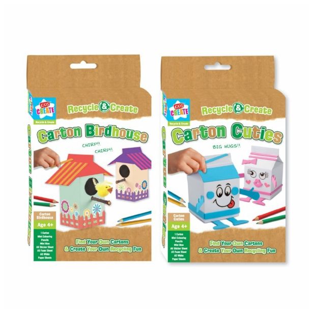 USTVARJALNI SET RAYHER KARTONASTE HIŠKE