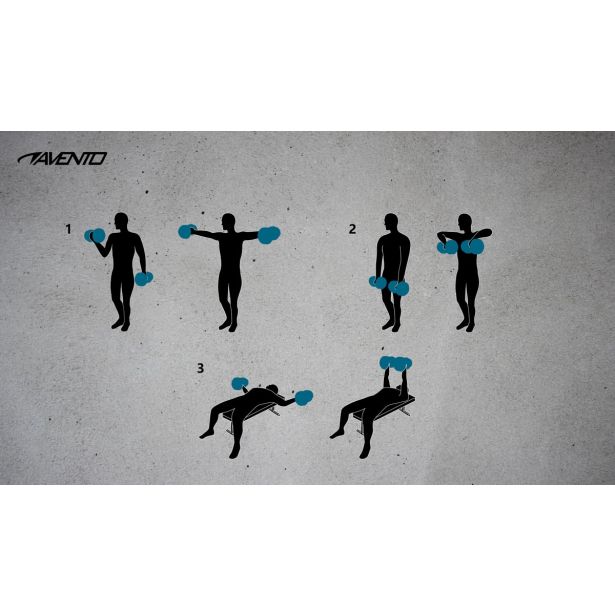 UTEŽ JEKLENA AVENTO 15 KG 42DE