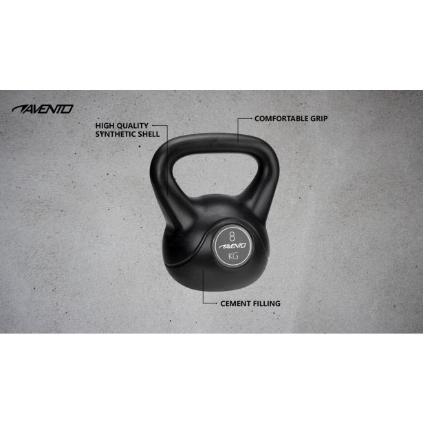 UTEŽ KETTLEBELL 8.0 KG AVENTO 42KC