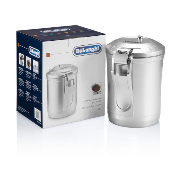 VAKUUMSKA POSODA S STISKALNICO ZA KAVO DELONGHI
