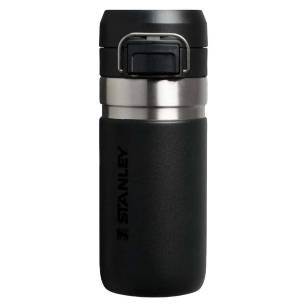 VAKUUMSKA STEKLENICA THE QUICK-FLIP WATER BOTTLE 0.47L, BLACK 2.0