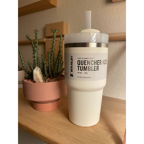 VAKUUMSKI KOZAREC THE QUENCHER H2.0 FLOWSTATE TUMBLER 0.6L, CREAM 2.0