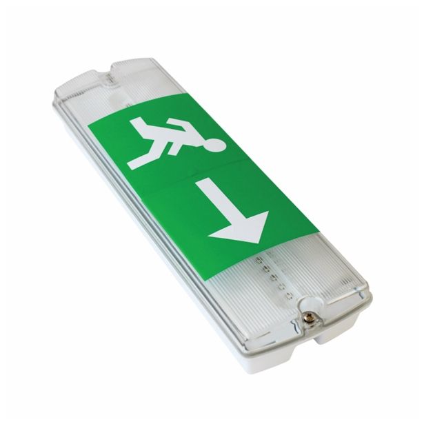 VARNOSTNA SVETILKA COMMEL LED 230V AC IP65 AVTONOMIJA DELA 3 URE