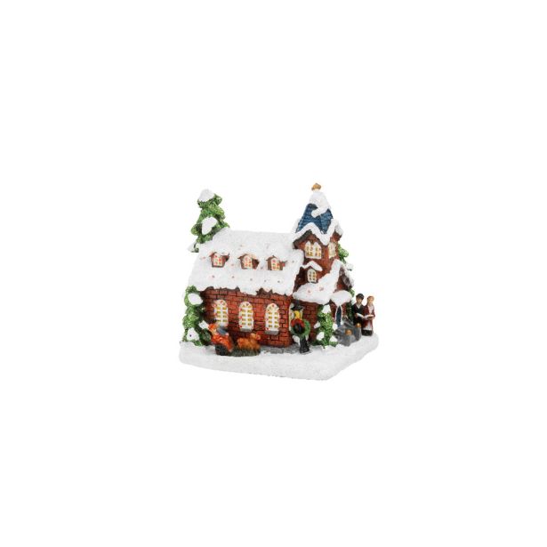 VASICA HIŠKA 12.5 CM 2X AA SORT