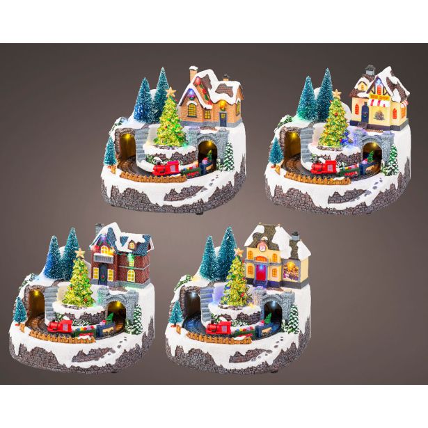 VASICA LUMINEO VLAK 18.5X18X18 CM SORT