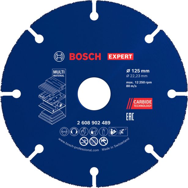 REZALNA PLOŠČA BOSCH EXPERT FI 125 MM 22.23 MM
