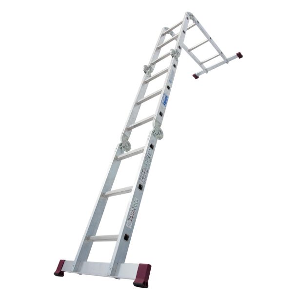 ŠTIRIDELNA LESTEV KRAUSE VEČNAMENSKA 4X3 STOPNIC 0.98M/3.50M/1.70M