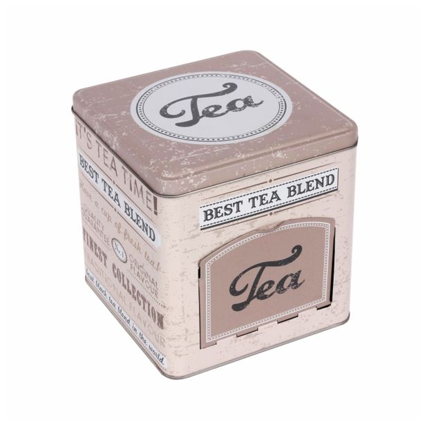 VEČNAMENSKA DOZA 13X13X13.2 CM OGLATA TEA