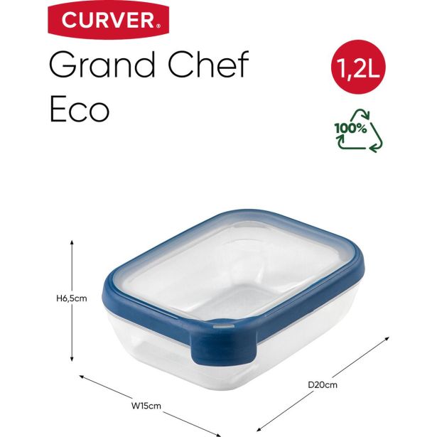 POSODA ZA SHRANJEVANJE CURVER 1.2 L GRAND CHEF ECO