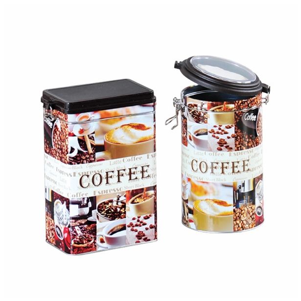 VEČNAMENSKA DOZA KESPER 14X19.5X8.5 CM Z MOTIVOM KAVE