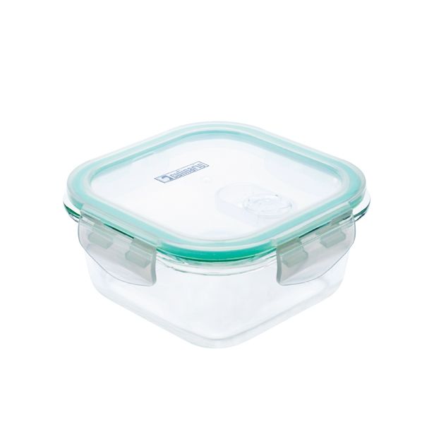 VEČNAMENSKA DOZA STEUBER 520 ML CLOC STEKLENA S PLASTIČNIM POKROVOM