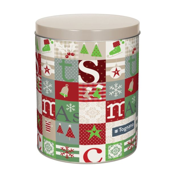 VEČNAMENSKA DOZA TOGNANA 11X14 CM OKROGLA DOMUS PATCHWORK