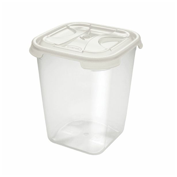 POSODA ZA SHRANJEVANJE TONTARELLI 5 L 19.5X19.5X21.4 CM NUVOLA KVADRATNA