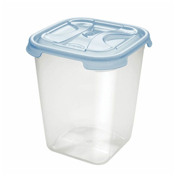 POSODA ZA SHRANJEVANJE TONTARELLI 5 L 19.5X19.5X21.4 CM NUVOLA KVADRATNA