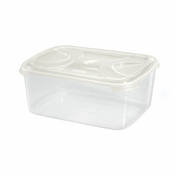 POSODA ZA SHRANJEVANJE TONTARELLI 7 L NUVOLA 31X24X13.4 CM CREAM