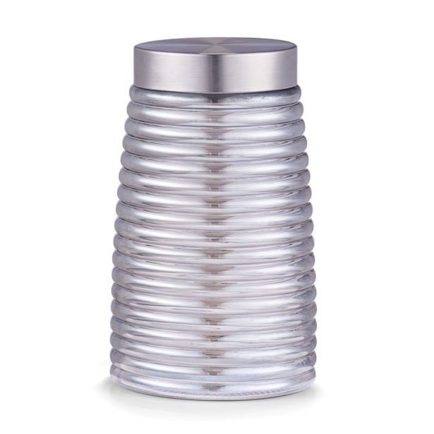 KOZAREC ZA SHRANJEVANJE "METALIC", 1600ML, SREBRNI