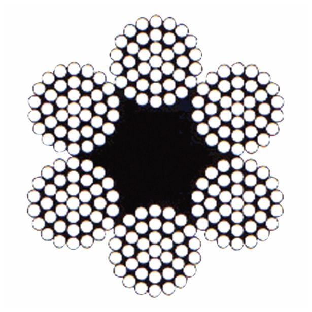 VEČNAMENSKA VRV 16 MM-DIN 3066-6X37+FE ZN 6 X 37 STANDARD DIN 3066