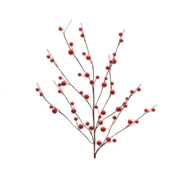 VEJICA Z RDEČIMI JAGODAMI 55 CM