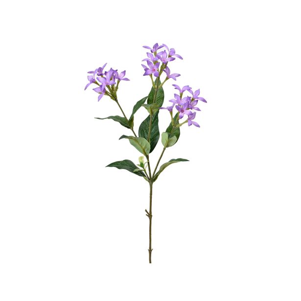 UMETNO CVETJE VEJICA CVETOČA X3, 61CM VIJOLA