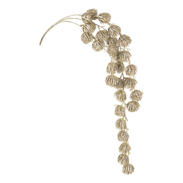 DEKORACIJA BIZZOTTO VEJICA ZLATA 72CM