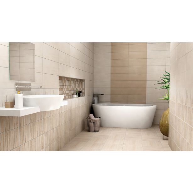 STENSKA PLOŠČICA GORENJE KERAMIKA VELA 52 BEIGE 20X50