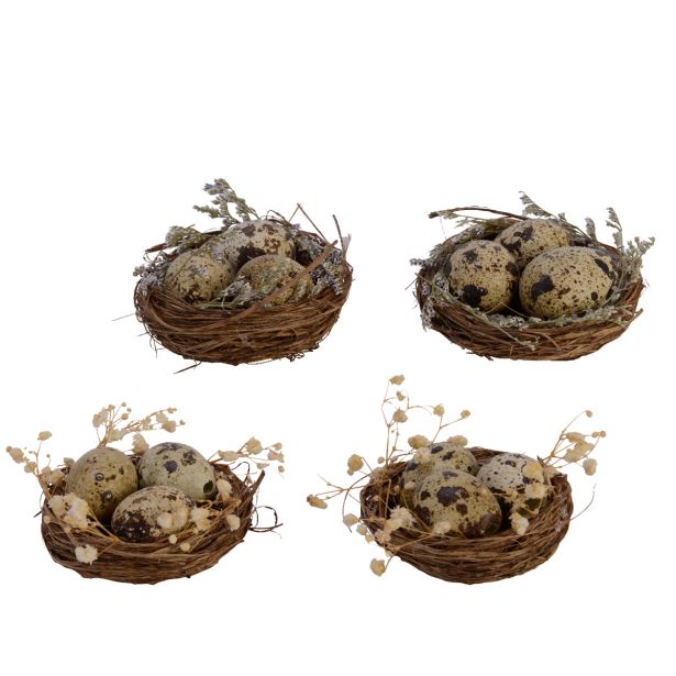 VELIKONOČNI PROGRAM DECORIS GNEZDO IZ RATANA, 2/1 SORT.