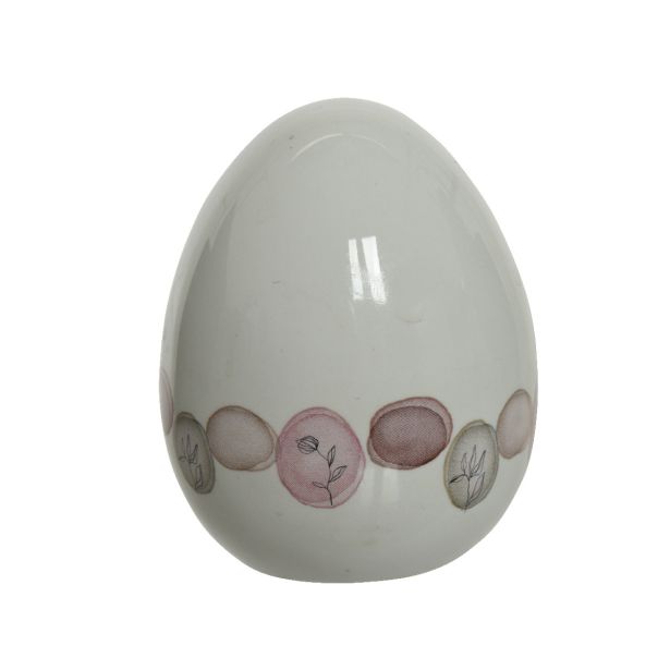 VELIKONOČNI PROGRAM DECORIS JAJCE KERAMIČNO S POTISKOM