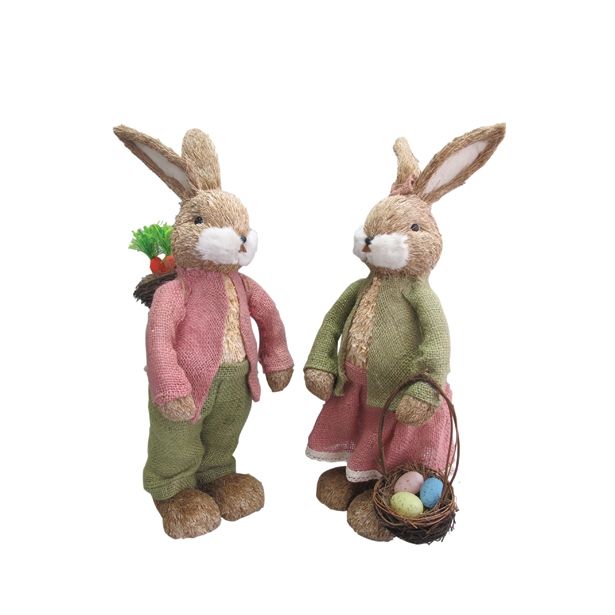 VELIKONOČNI PROGRAM GLOSSTYLE ZAJEC STOJEČI 57 CM SORTIRANO