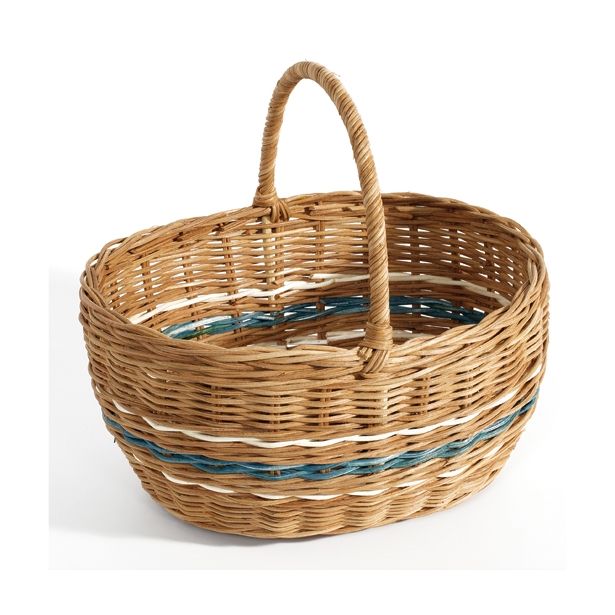 VELIKONOČNA KOŠARA IZ RATANA