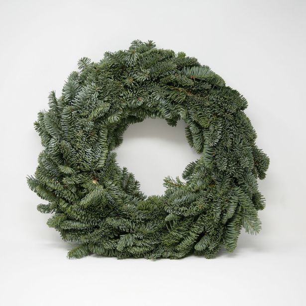 VENČEK IZ SMREČJA 25 CM NOBILIS