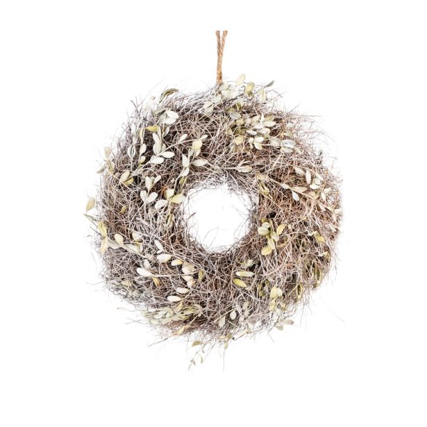 NARAVNI RAHLO ZASNEŽEN VENČEK 31 CM