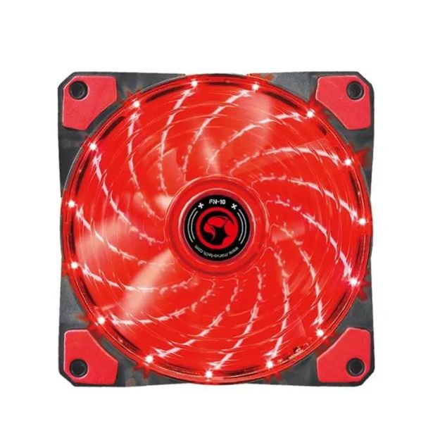 VENTILATOR ZA RAČUNALNIK MARVO FN-10RD RDEČE BARVE
