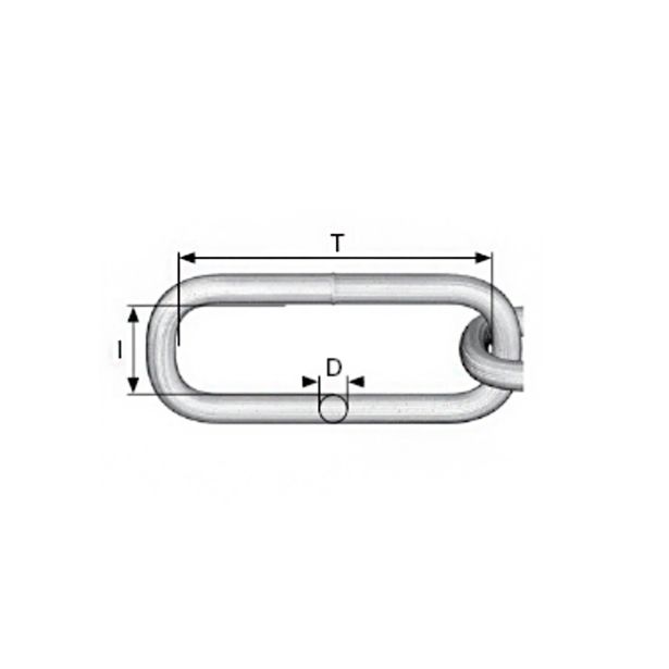VERIGA DIN5685 DÖRNER + HELMER 4X32X7MM POCINKANA C ČLEN NOSILNOST 80KG