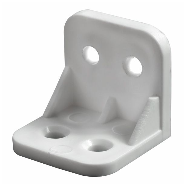 KOTNIK PVC HETTICH DIY 30X30X30 MM, V ZAVOJE JE 4 KOS