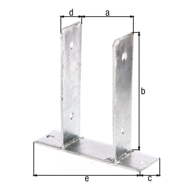 VEZNI ELEMENT ALBERTS NOSILEC ZA STEBER 91X201 U ZA VIJAČENJE V BETON