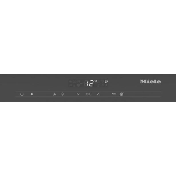 VGRADNA HLADILNA VITRINA MIELE KWT 7112 IG OBSIDIAN ČRNO