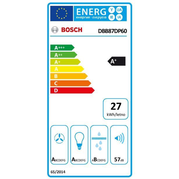 VGRADNA KUHINJSKA NAPA BOSCH DBB87DP60