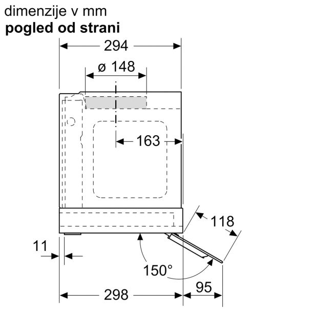 VGRADNA KUHINJSKA NAPA BOSCH DBB97AM60