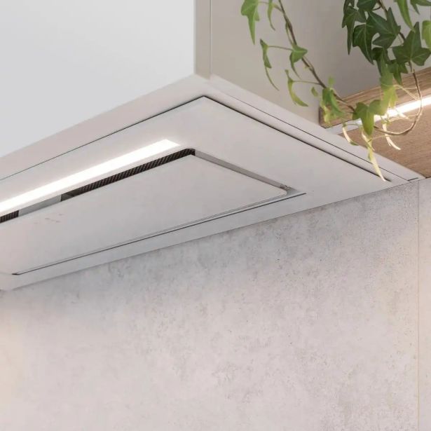 VGRADNA KUHINJSKA NAPA CIARKO DESIGN AURA 74 CM, BELA