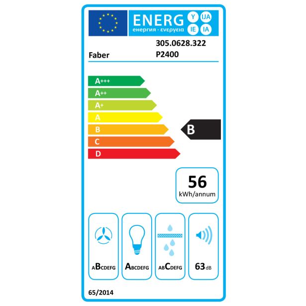 VGRADNA KUHINJSKA NAPA FABER INKA PLUS BK A52