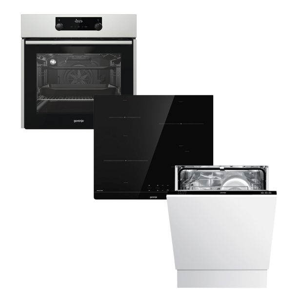 VGRADNA PEČICA + PLOŠČA GORENJE BO 737 E24X + IT 640 BSC + GV 61010