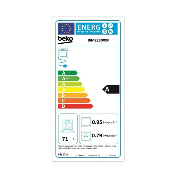 VGRADNA PEČICA BEKO BIM 22300 XP