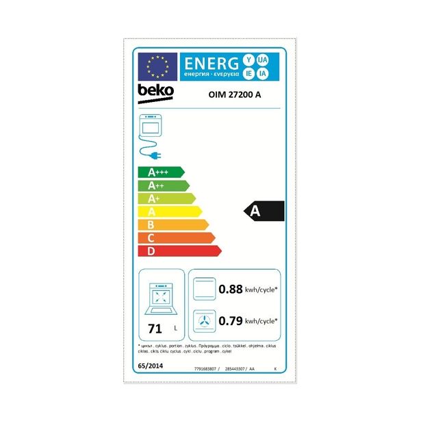 VGRADNA PEČICA BEKO OIM 27200 A