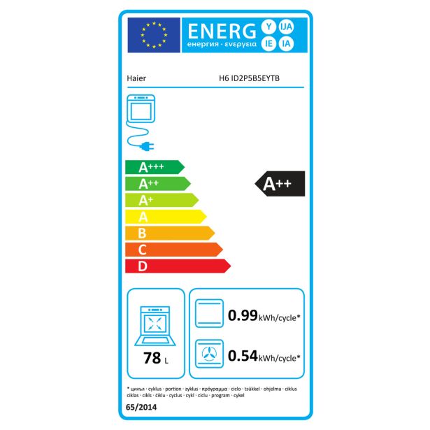 VGRADNA PEČICA HAIER H6 ID2P5B5EYTB