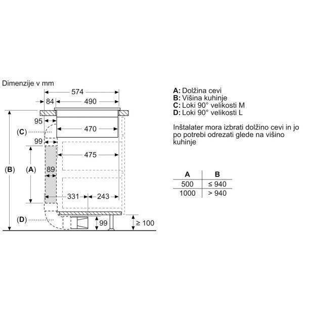 VGRADNA PLOŠČA Z NAPO BOSCH PVQ711F15E