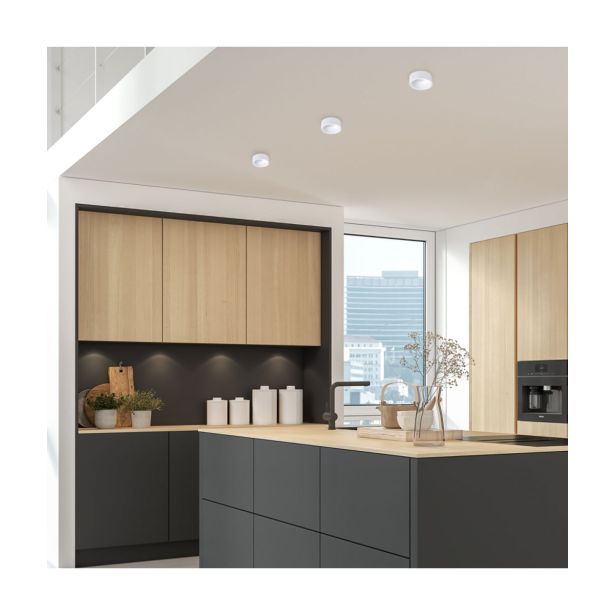 VGRADNA STROPNA SVETILKA MILAGRO BALI BELA ML0053 OKROGLA