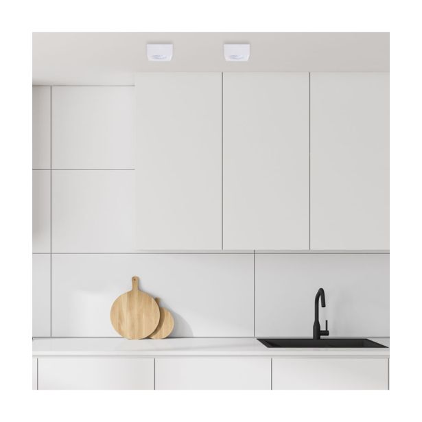 VGRADNA STROPNA SVETILKA MILAGRO BALI BELA ML0077 KVADRATNA