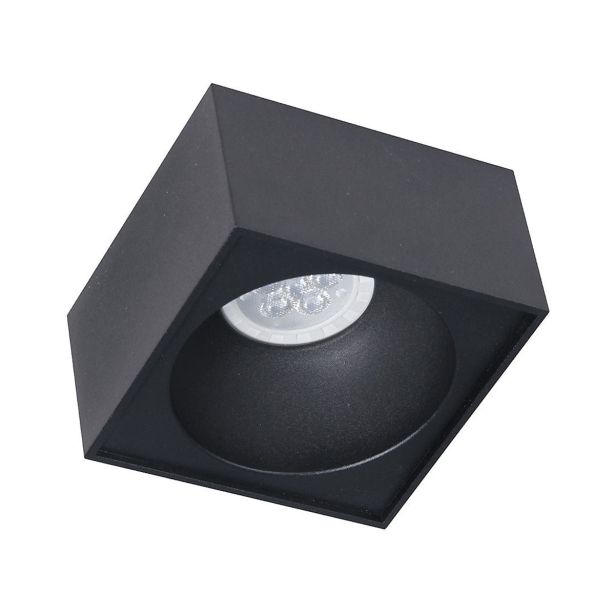 VGRADNA STROPNA SVETILKA MILAGRO BALI ČRNA ML0084 KVADRATNA