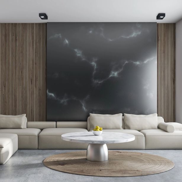 VGRADNA STROPNA SVETILKA MILAGRO BALI ČRNA ML0084 KVADRATNA